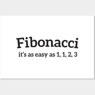 Fibonacci Funny Quote Posters and Art